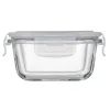 Пищевой контейнер Ardesto Gemini квадратний, 0.31л, боросилікатне скло, прозорий (AR1230BSQ) изображение 3