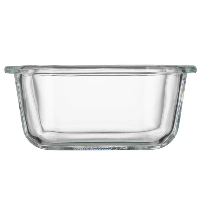 Пищевой контейнер Ardesto Gemini квадратний, 0.31л, боросилікатне скло, прозорий (AR1230BSQ) изображение 4
