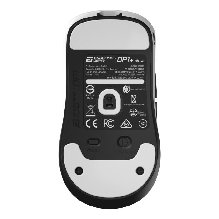Мышка Endgame Gear OP1 4k v2 Wireless Transparent black (PGW-EG-MOU-073) изображение 11