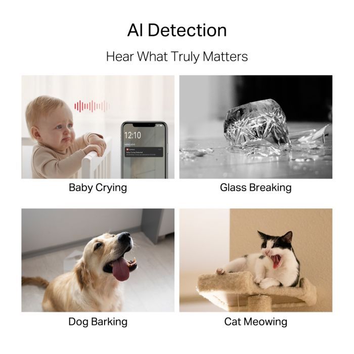 Камера відеоспостереження Mercusys IP-Камера MERCUSYS MC230 5MP N300 microSD motion detection. AI (MC230) зображення 7