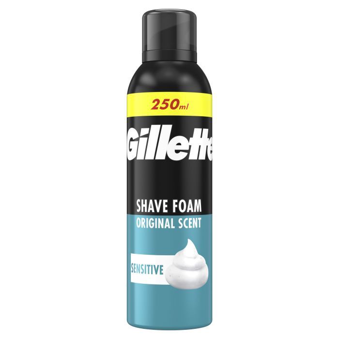 Піна для гоління Gillette Classic Sensitive 250 мл (8006530159142)