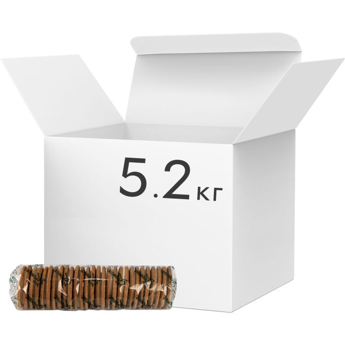 Печенье Grona затяжное Сэндвич – Наполеон (белый) 5. 2 кг тубус (4820258642069) изображение 3