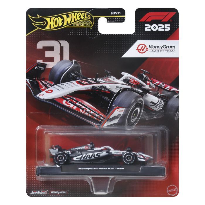 Машина Hot Wheels Formula 1 Haas Esteban Ocon 31 (JKD78) изображение 6