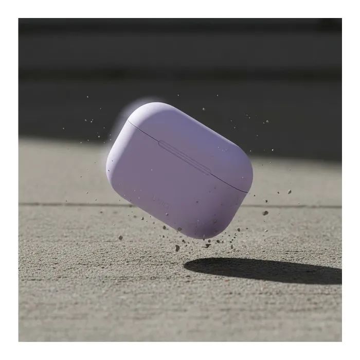 Чехол для наушников Uniq Lino AirPods Pro 2 gen Silicone Lilac lavender (8886463683569) изображение 12
