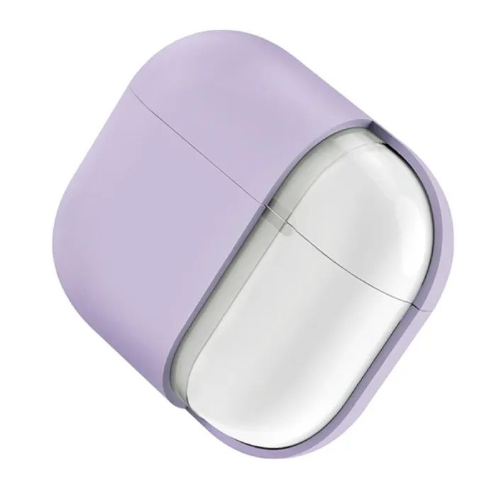 Чехол для наушников Uniq Lino AirPods Pro 2 gen Silicone Lilac lavender (8886463683569) изображение 4
