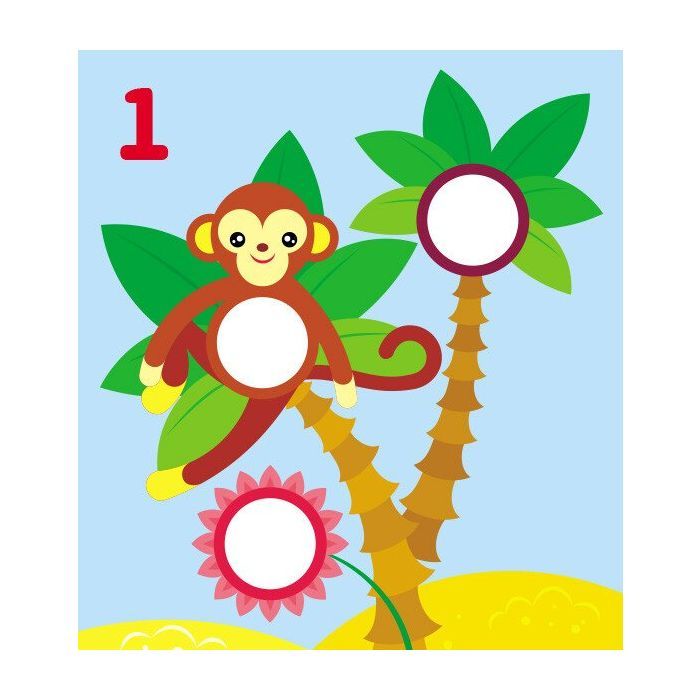 Книга Мозаїка з наліпок. Для дітей від 3 років. Кружечки Ранок (9789667516031) зображення 3