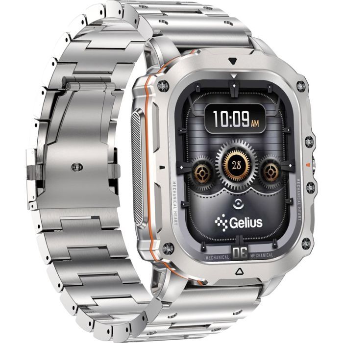 Смарт-годинник Gelius Tactical Heavy (GP-SW016) Silver Titan (2099901019103) зображення 3