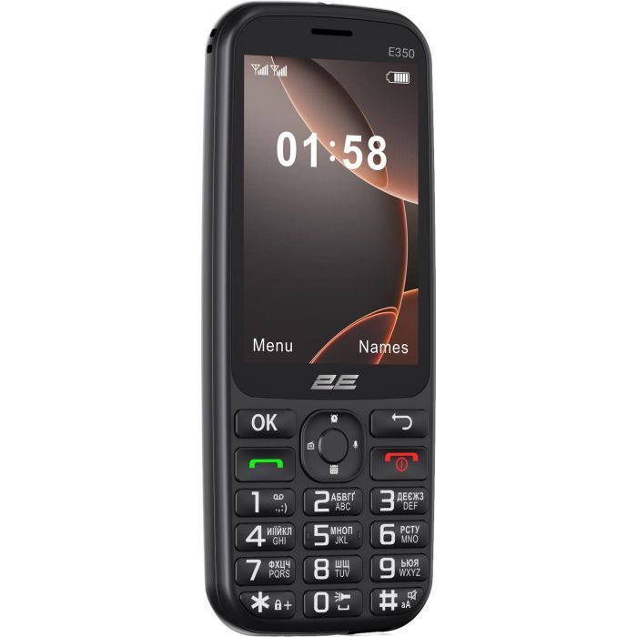 Мобільний телефон 2E E350 Black (694743656879) зображення 8