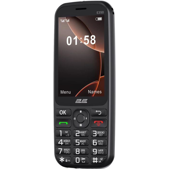 Мобільний телефон 2E E350 Black (694743656879) зображення 9