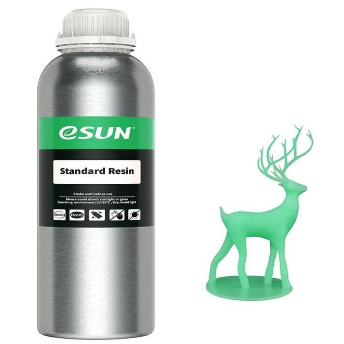 Фотополімерна смола eSUN Resin standard UV/LCD Grass Green 1kg (STANDARDRESIN-GG1000G)