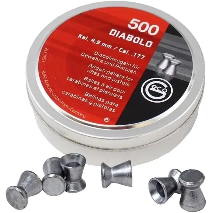 Пульки RWS GECO Diabolo 4,5 мм 0,45 г 500 шт (2137453) изображение 2