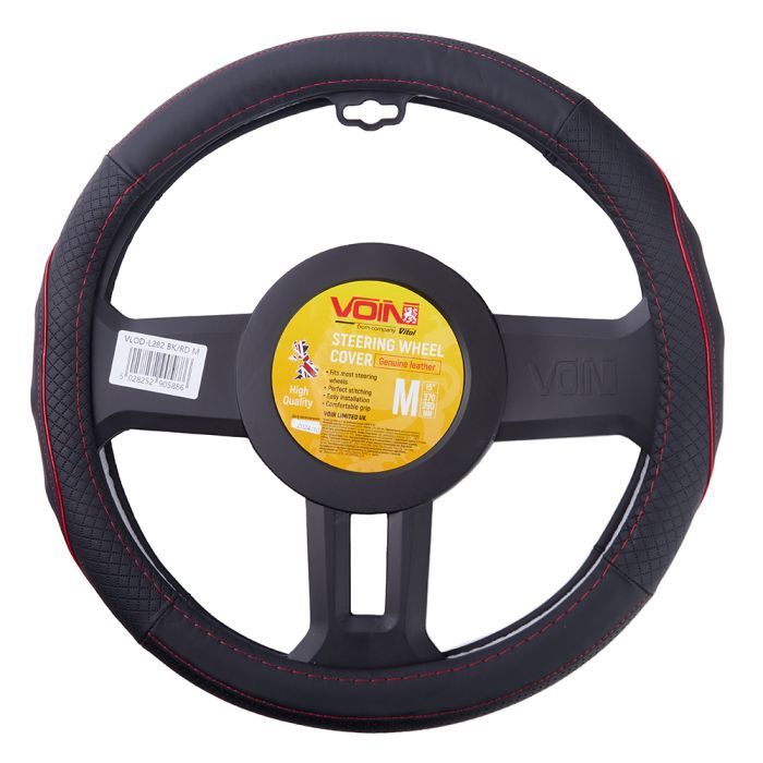 Чехол на руль VITOL M чорно-черв. (VLOD-L282 BK/RD M) изображение 5