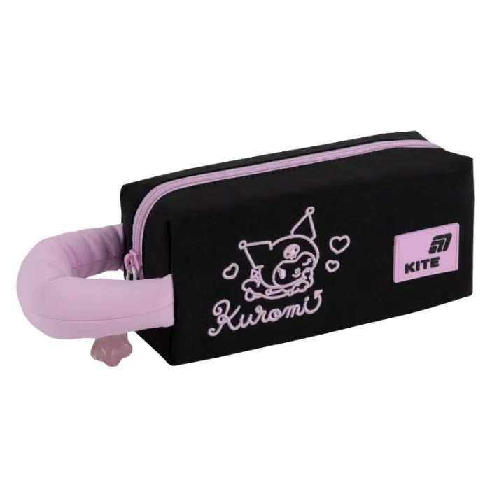 Пенал Kite 2703 HK-2 Kuromi чорно-рожевий (HK26-2703-2) зображення 2