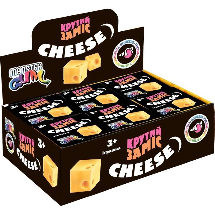 Антистресс Monster Gum Крутой замес Сыр 10 см (T23822) изображение 3