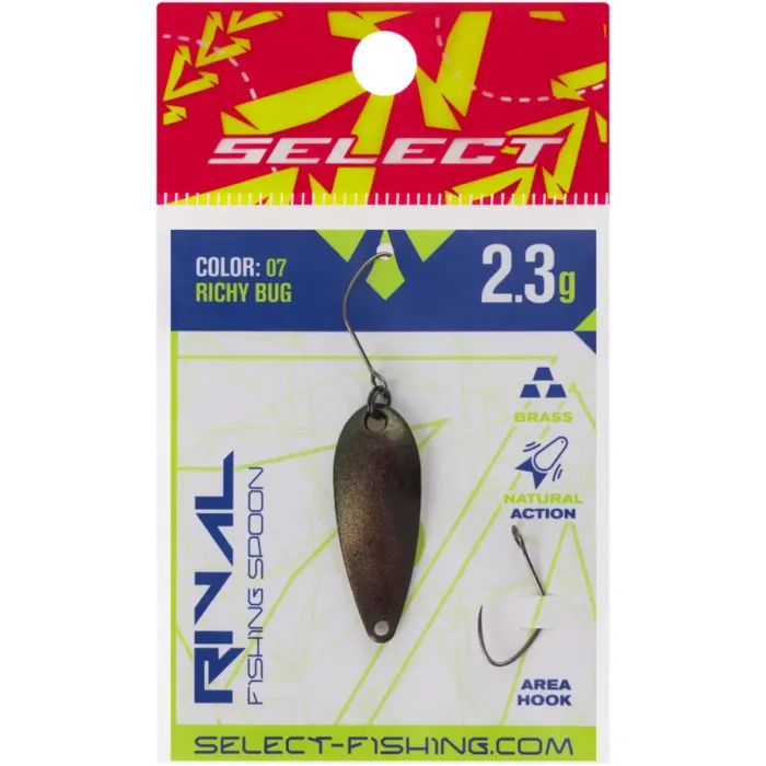 Блесна Select Rival 2.3g 30mm 17 DarkSpace Chartreuse (1870.80.16) изображение 2