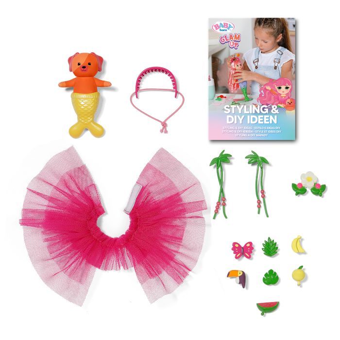 Кукла Zapf Baby Born серии Glam Up – Русалочка Саншайн 28 см (871782) изображение 5