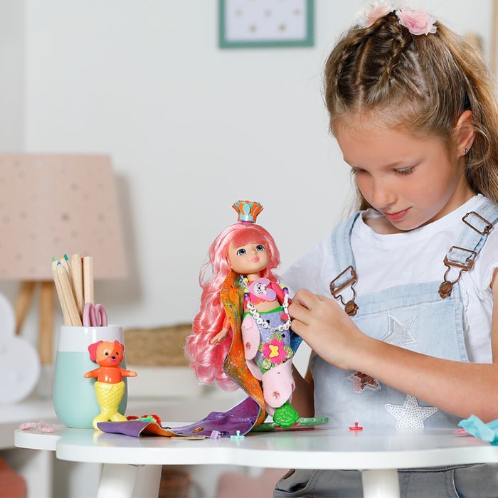 Кукла Zapf Baby Born серии Glam Up – Русалочка Саншайн 28 см (871782) изображение 8