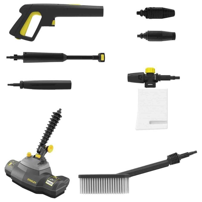 Мойка высокого давления Stanley электрическая бесщеточная, 2.6 кВт, 170 бар, шланг 8 м (SXFPW26MP-E) изображение 7