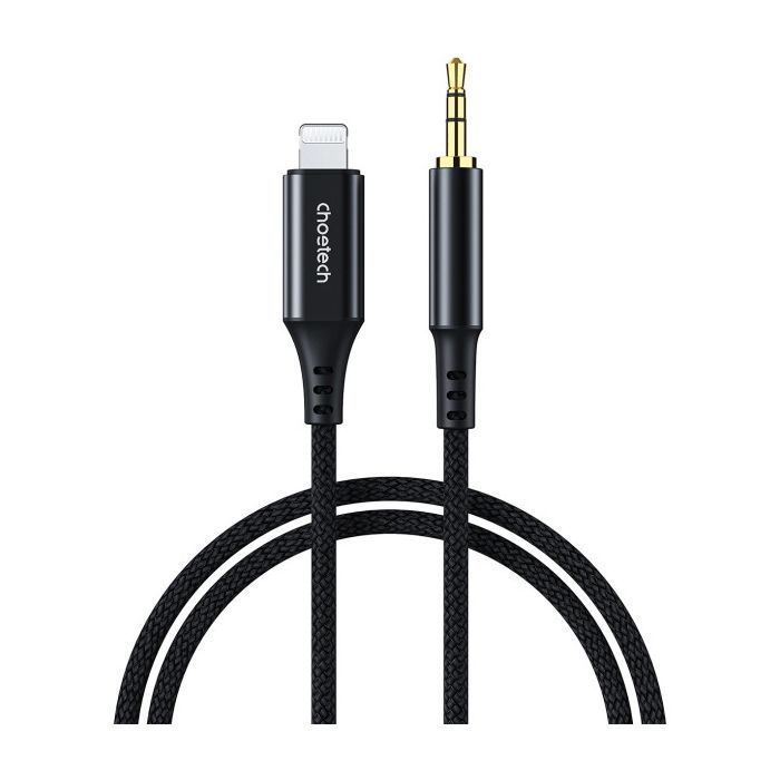 Кабель мультимедийный Lightning to 3.5mm M 2.0m Choetech (AUX009)