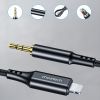 Кабель мультимедийный Lightning to 3.5mm M 2.0m Choetech (AUX009) изображение 3