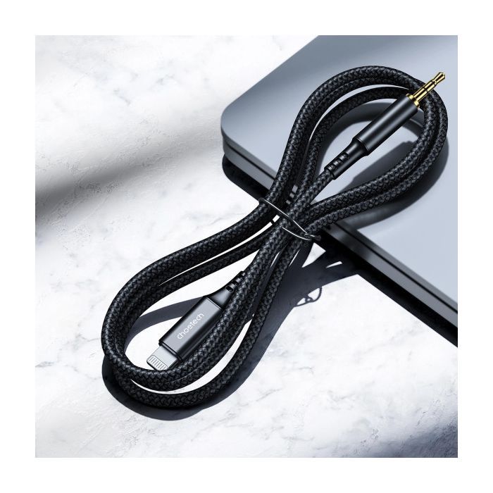 Кабель мультимедийный Lightning to 3.5mm M 2.0m Choetech (AUX009) изображение 5