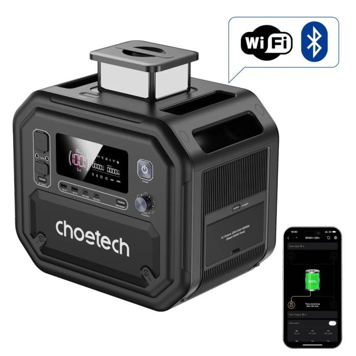 Зарядная станция Choetech BS064 2500W 2160Wh (BS064) изображение 2