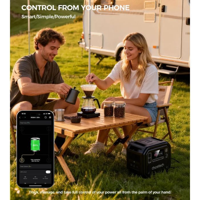 Зарядная станция Choetech BS064 2500W 2160Wh (BS064) изображение 8