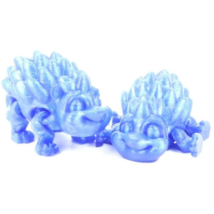 Пластик для 3D-принтера Techfil PETG 074 1.75мм 0.75кг blue silk pearl (PETG074-750-BLUE-SILK) зображення 4