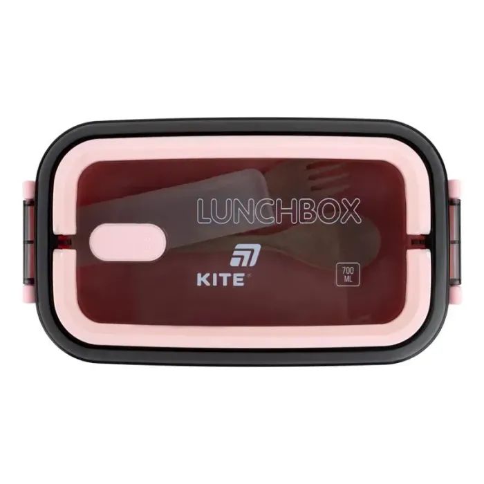 Ланч-бокс дитячий Kite 700 мл, пудровий (K26-182-1) зображення 3