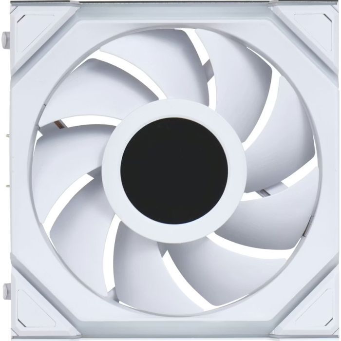 Кулер для корпуса Lian Li UNI Fan SL WIRELESS LCD 120-1, White (G99.12SLLCD1W1W.00) изображение 4