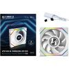 Кулер для корпуса Lian Li UNI Fan SL WIRELESS LCD 120-1, White (G99.12SLLCD1W1W.00) изображение 7