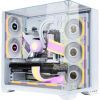 Кулер для корпуса Lian Li UNI Fan SL WIRELESS LCD 120-1, White (G99.12SLLCD1W1W.00) изображение 8