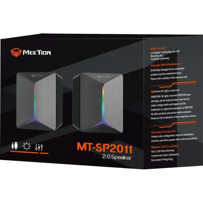 Акустическая система Meetion SP2011 Black (MT-SP2011-A) изображение 2