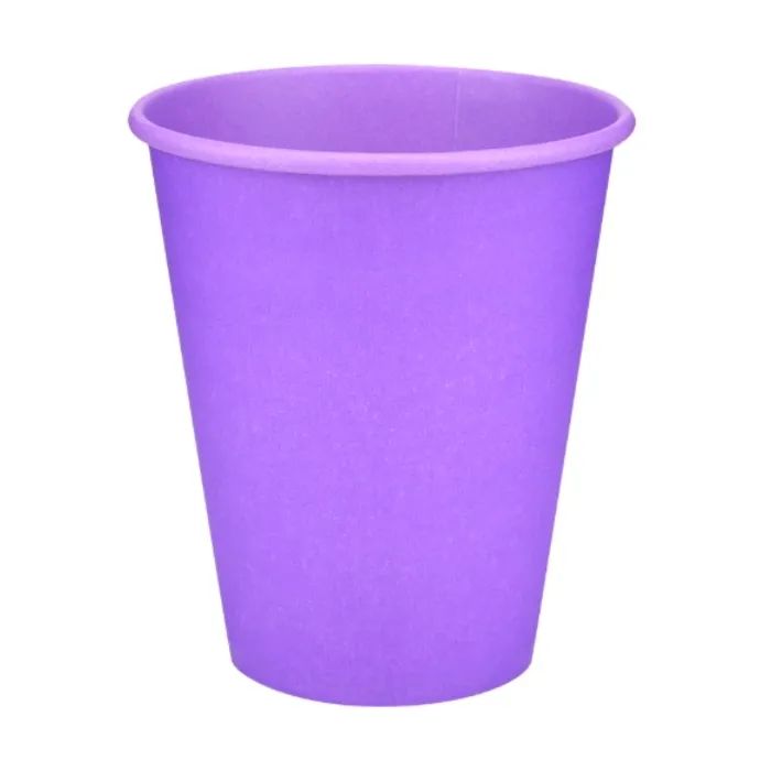 Стаканы одноразовые Buroclean LAVANDA CUP бумажные 175 мл 50 шт (1080049)