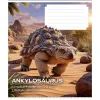 Зошит Школярик Dinosaurs 12 аркушів клітинка (012-3753K) зображення 4