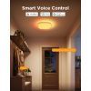 Светильник Govee H60A4 30cm Smart Square Ceiling Light, RGBWW + RGBIC, WI-FI/Bluetooth, білий (H80A4C01) изображение 16