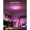 Светильник Govee H60A4 30cm Smart Square Ceiling Light, RGBWW + RGBIC, WI-FI/Bluetooth, білий (H80A4C01) изображение 18