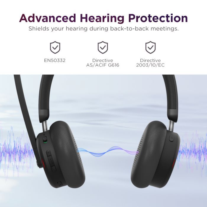 Наушники Lenovo Dual-Mode Wireless ANC 6550 Black (4XD1S19777) изображение 8