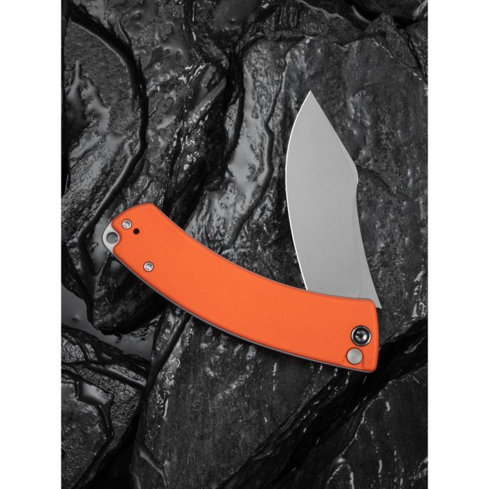 Нож Civivi Outlaw Muk, Orange G10, Stonewash (C24079-2) изображение 12
