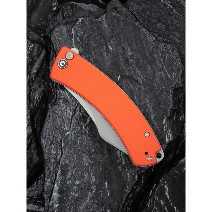 Нож Civivi Outlaw Muk, Orange G10, Stonewash (C24079-2) изображение 20