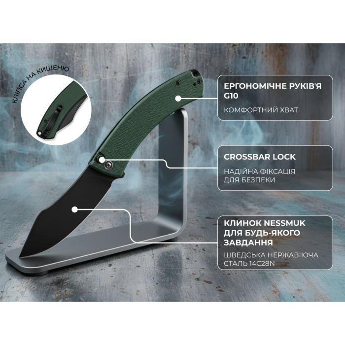 Нож Civivi Outlaw Muk, Orange G10, Stonewash (C24079-2) изображение 5