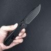Нож SRM Rubik 7228B 14C28N, Black Aluminium, Black Stonewash (7228B-AB2) изображение 2