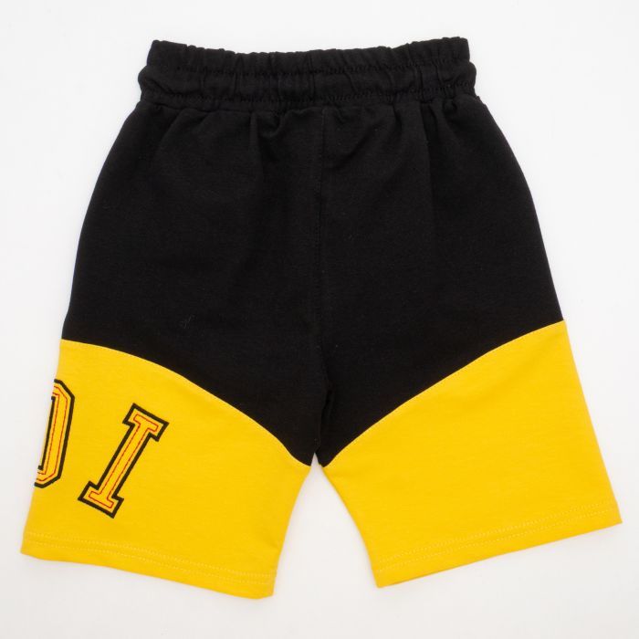 Шорты детские Joi трикотажные (Y-3013-110B-blackyellow) изображение 6