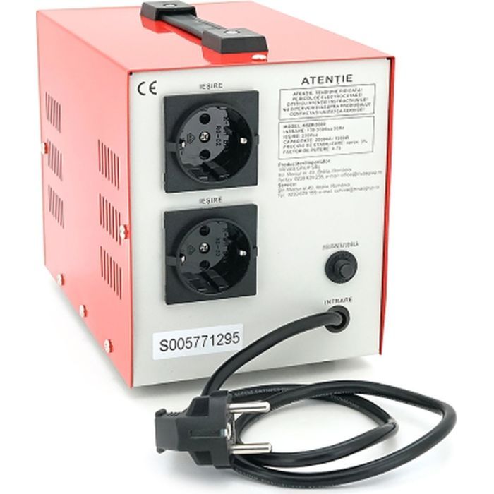 Стабилизатор напряжения Conter MSER 2000 VA-V2/1600W 1ф (MSER 2000 VA-V2) изображение 2