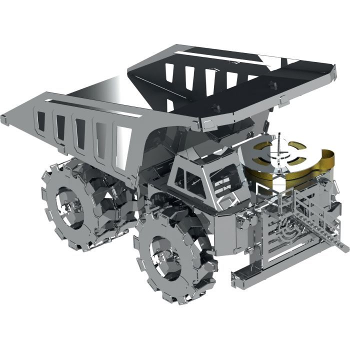 Конструктор Metal Time Коллекционная модель Quarry Transporter Механический карьерный самосвал (MT014) изображение 2