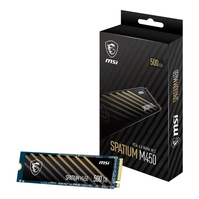 Накопитель SSD M.2 2280 500GB Spatium M450 MSI (S78-440K380-P83) изображение 6