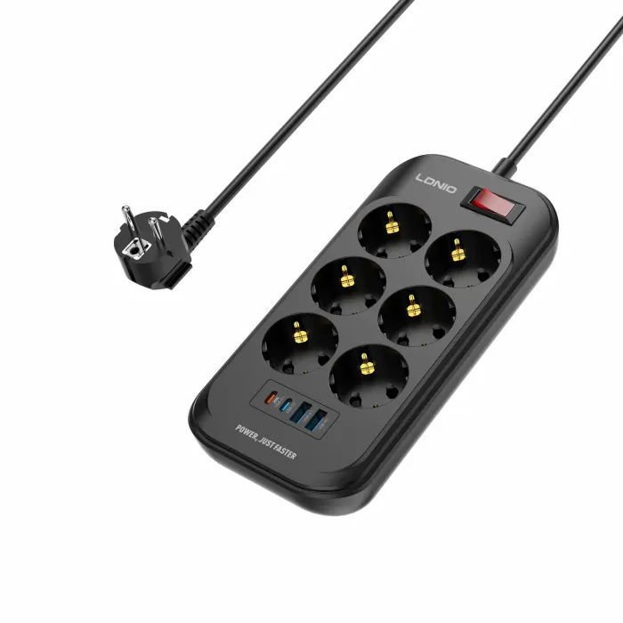 Сетевой фильтр питания LDNIO SE6403C изображение 4