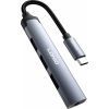 Концентратор LDNIO USB-C 4-in-1 3xUSB 2.0 + 1x3.5mm (DS-104C) изображение 4