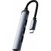 Концентратор LDNIO USB-C 4-in-1 3xUSB 2.0 + 1x3.5mm (DS-104C) изображение 5