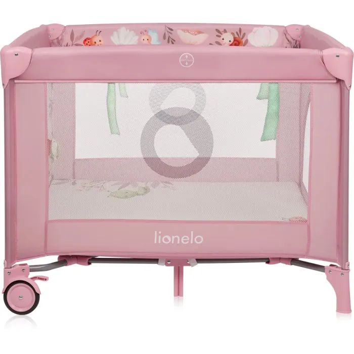 Дитячий манеж Lionelo MILLE PLUS GREY BEIGE (LO-MILLE PLUS GREY BEIGE) зображення 2